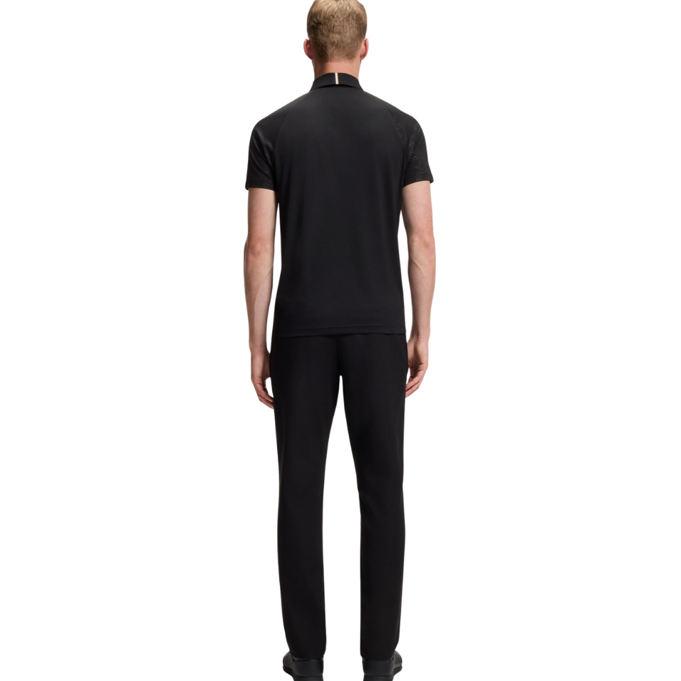 HUGO BOSS PADDYTECH POLO - BLACK