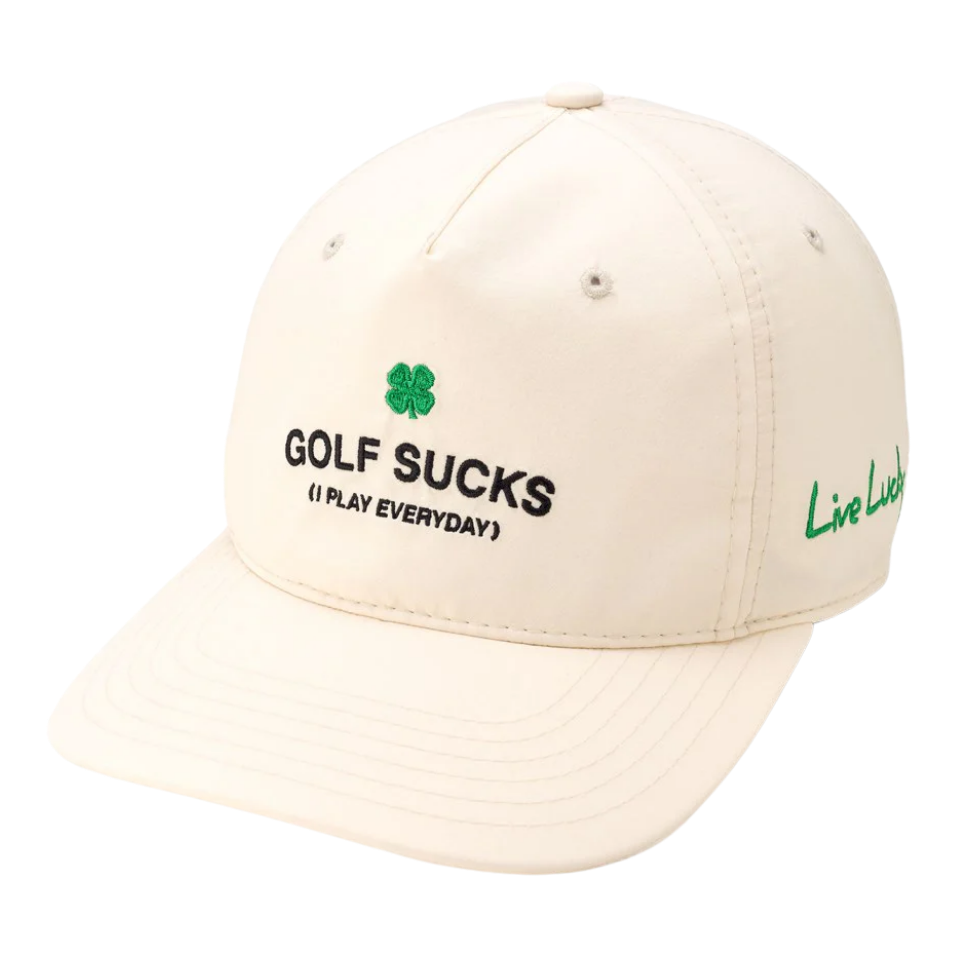 BLACK CLOVER GOLF SUCKS CAP