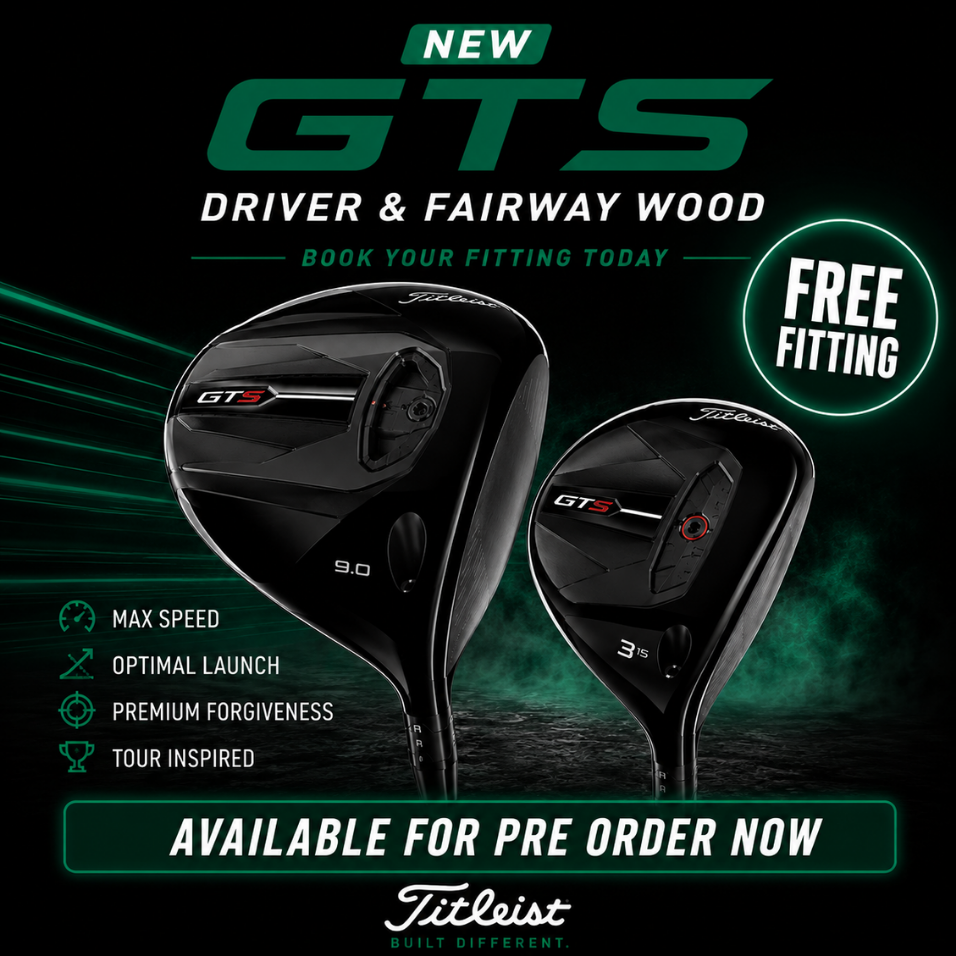 TITLEIST GTS DRIVER & FAIRWAY Fitting (1 Hour)
