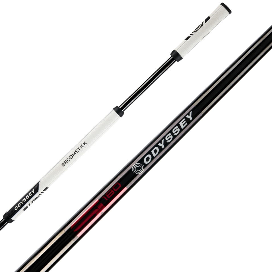 ODYSSEY 2026 AI-DUAL MAX 1/2 BALL SQUARE 2 SQUARE BROOMSTICK PUTTER