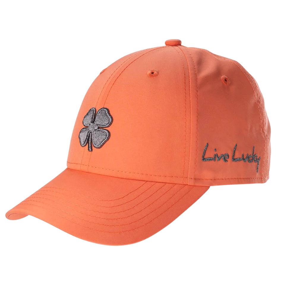 BLACK CLOVER HOLLYWOOD 14 LADIES CAP - BLACK/CORAL OSFM