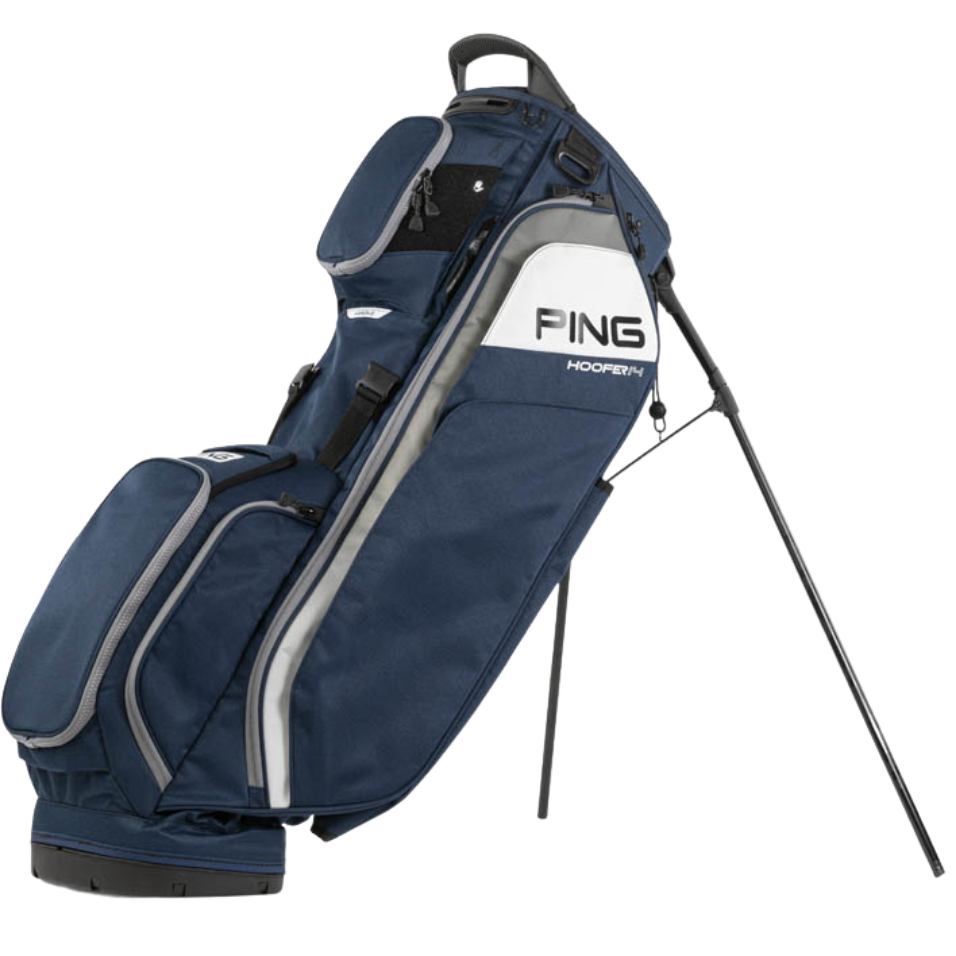 PING HOOFER 14 NAVY STAND BAG