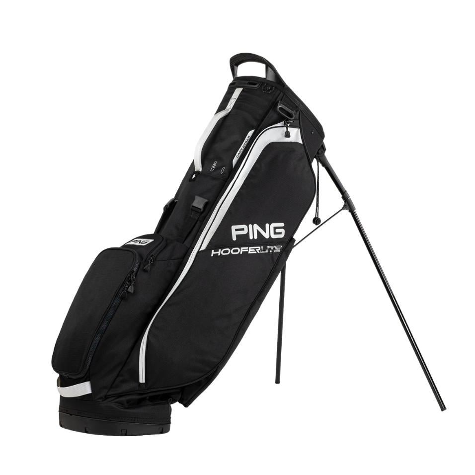 PING HOOFER LITE STAND BAG - BLACK