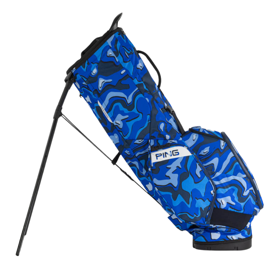 PING HOOFER STAND BAG - BLUE TOPO