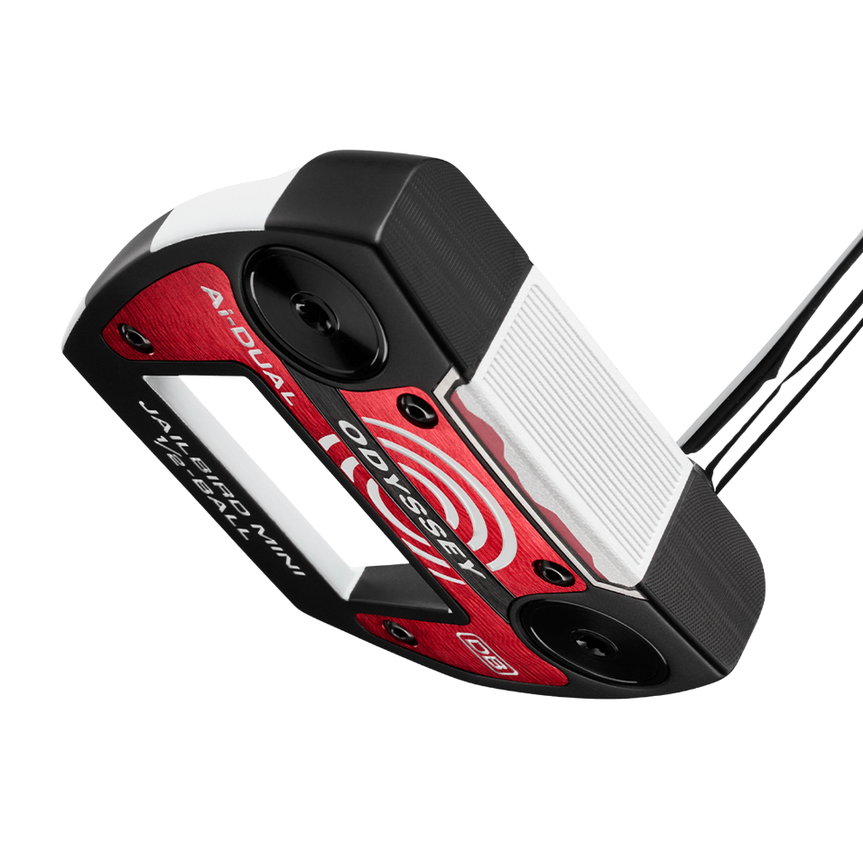 ODYSSEY 2026 AI-DUAL JAILBIRD MINI 1/2 BALL PUTTER