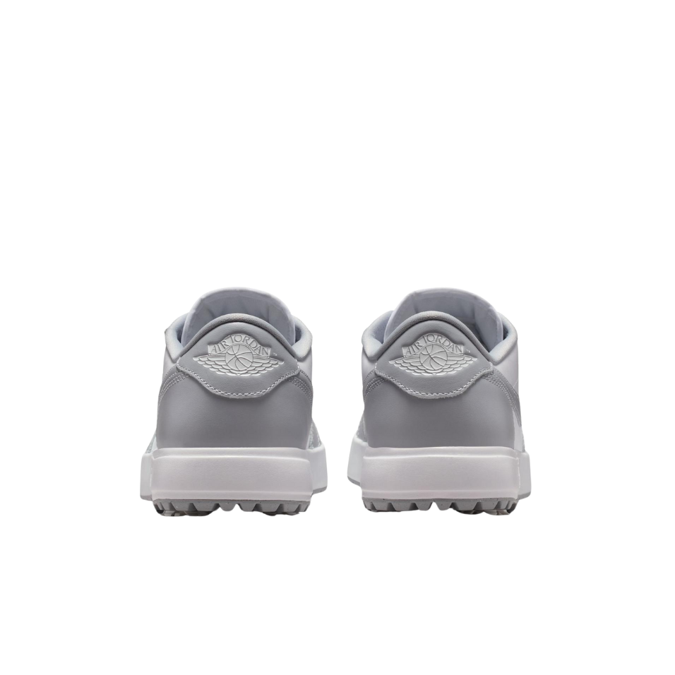 NIKE AIR JORDAN 1 LOW G SPIKED GOLF SHOE - WOLF GREY