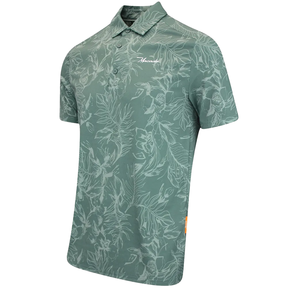 MACADE JUNIPER FLORAL TOUR POLO