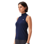 MACADE KAYLA AIR SLEEVELESS TOP - NAVY
