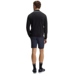 HUGO BOSS HYDRO KNITTED QUARTER ZIP - DARK NAVY