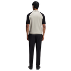 HUGO BOSS KN GOC SWING PS POLO - BEIGE/BLACK