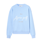 MACADE LADIES OVERSIZED KNIT SWEATER - LIGHT BLUE