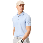 MACADE RIDGEWEAVE TX POLO - LIGHT BLUE
