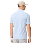 MACADE RIDGEWEAVE TX POLO - LIGHT BLUE