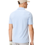 MACADE RIDGEWEAVE TX POLO - LIGHT BLUE
