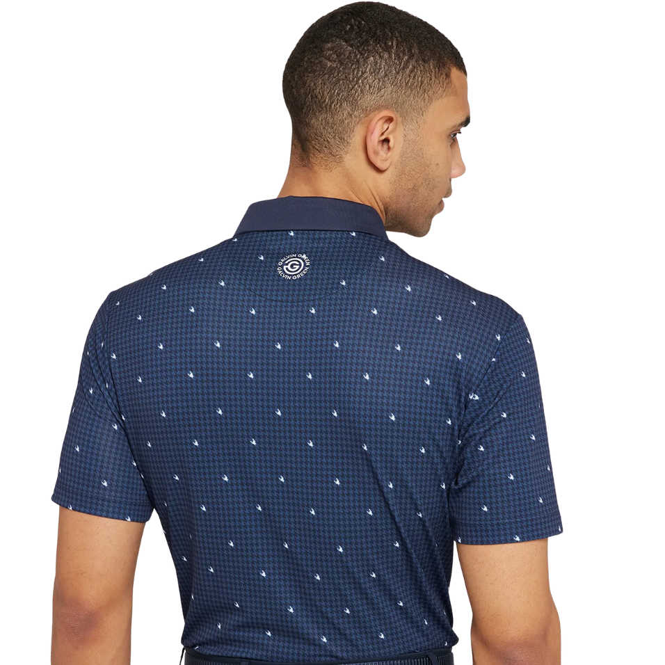 GALVIN GREEN MARLEY POLO - NAVY/WHITE