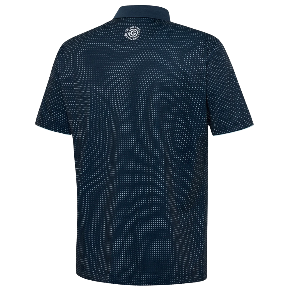 GALVIN GREEN MEDLEY POLO - CRYSTAL BLUE/NAVY