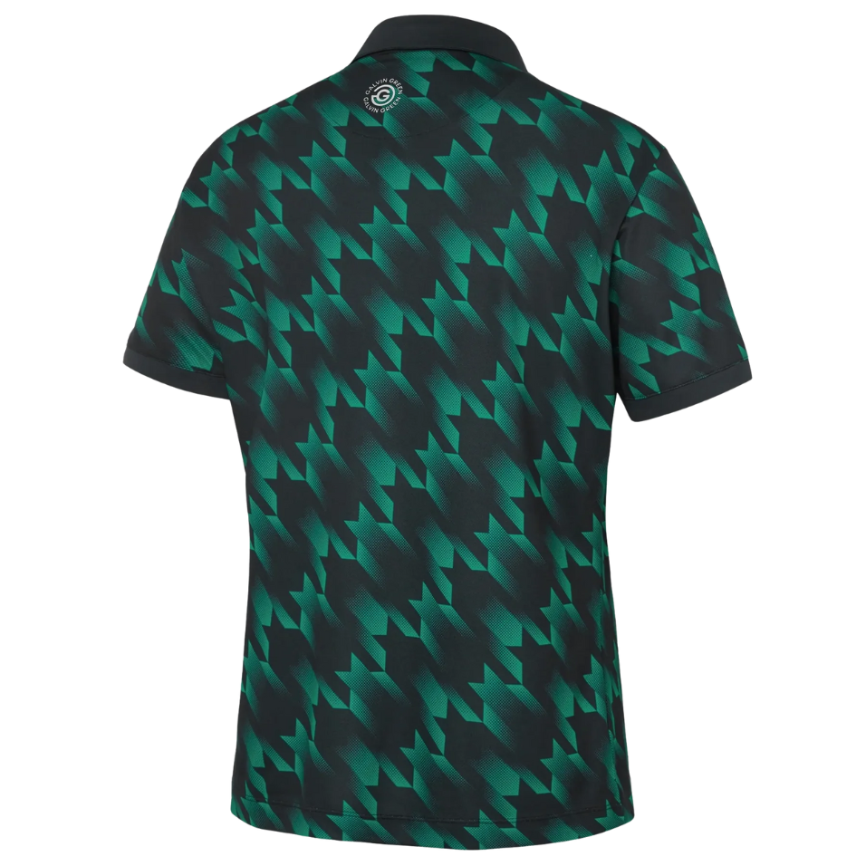 GALVIN GREEN MILES POLO - NAVY/GOLF GREEN