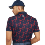GALVIN GREEN MILES POLO - NAVY/RED