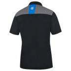 GALVIN GREEN MIRAN POLO - BLACK/ROYAL BLUE