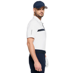 GALVIN GREEN MORLEY POLO - WHITE/NAVY
