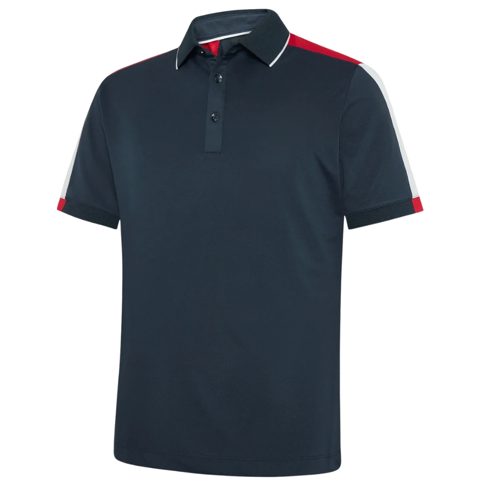 GALVIN GREEN MULLIGAN POLO - NAVY/RED/WHITE