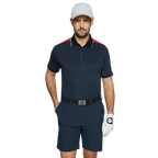 GALVIN GREEN MULLIGAN POLO - NAVY/RED/WHITE