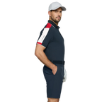 GALVIN GREEN MULLIGAN POLO - NAVY/RED/WHITE