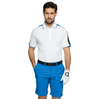 GALVIN GREEN  MULLIGAN POLO - ROYAL BLUE/WHITE