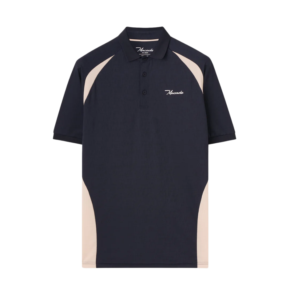 MACADE NASH TECH TX POLO - BLUE