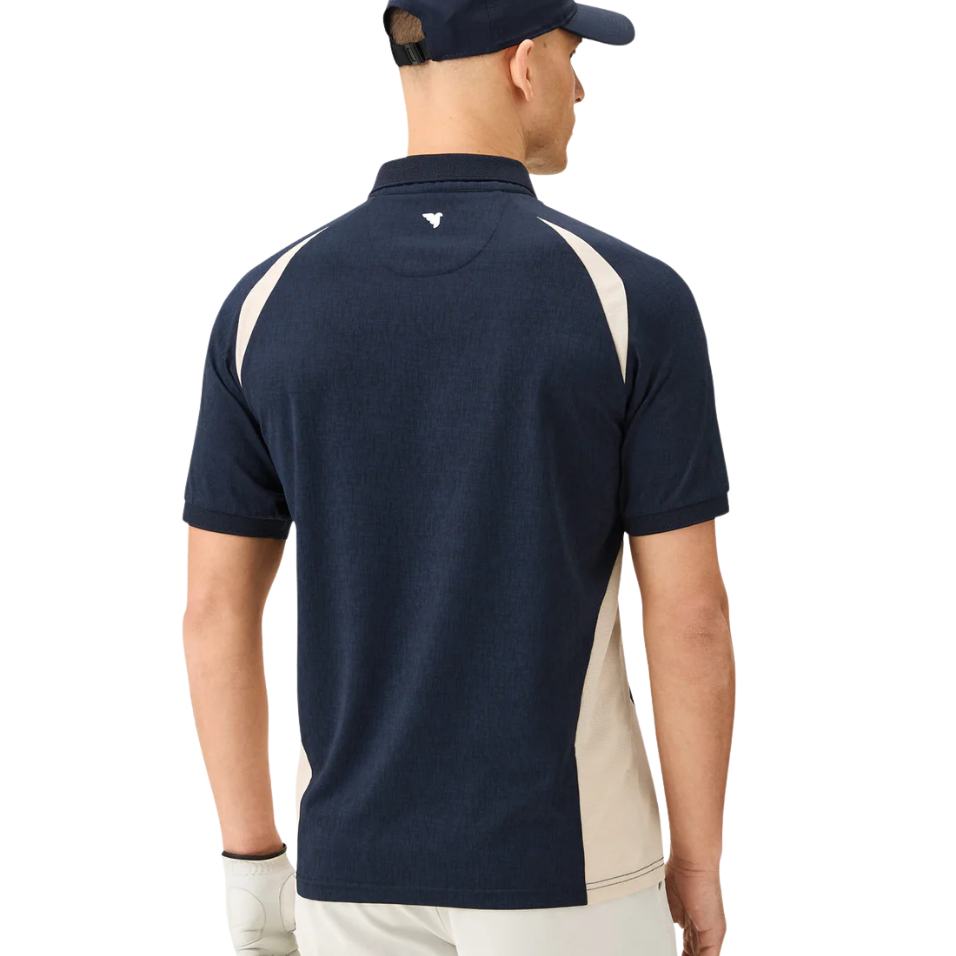 MACADE NASH TECH TX POLO - BLUE