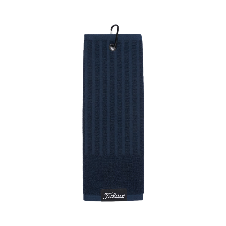 TITLEIST TRIFOLD CART TOWEL - NAVY