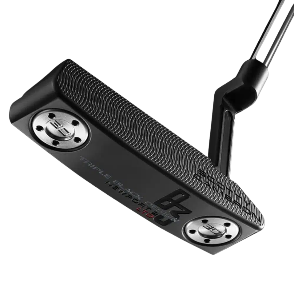 TITLEIST SCOTTY CAMERON B3 LIMITED EDITION TRIPLE BLACK NEWPORT PUTTER