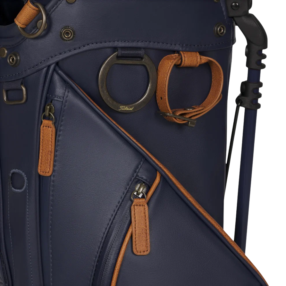 TITLEIST LINKSLEGEND MEMBER "NAUTICAL LINKS" STAND BAG - NAVY/PALO (LIMITED EDITION)