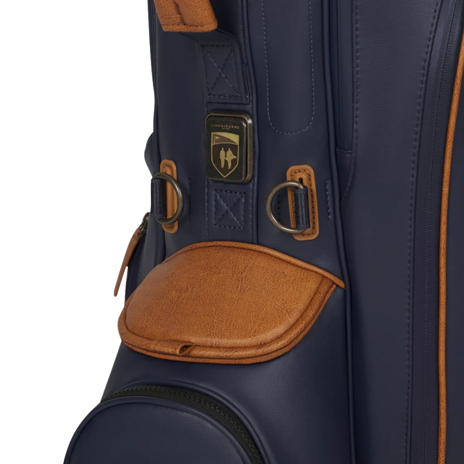TITLEIST LINKSLEGEND MEMBER "NAUTICAL LINKS" STAND BAG - NAVY/PALO (LIMITED EDITION)
