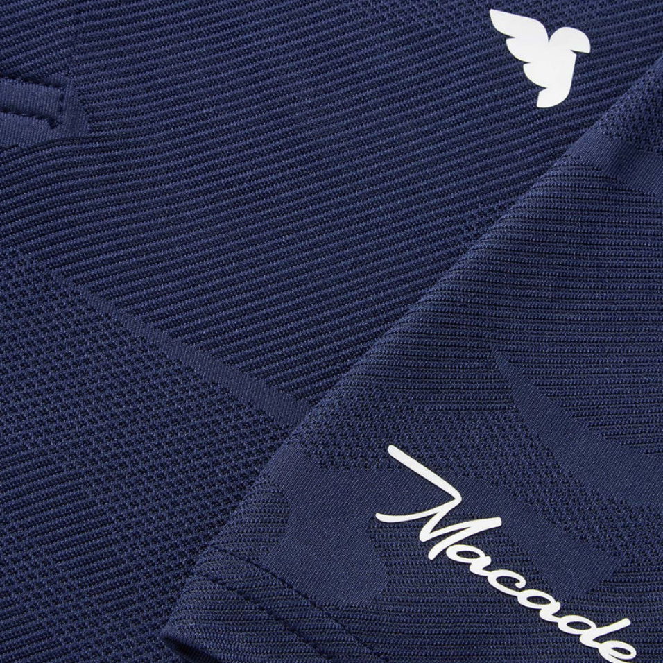 MACADE NOLAN DARK BLUE CAMO POLO