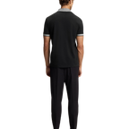HUGO BOSS CHIP PADDY POLO - BLACK