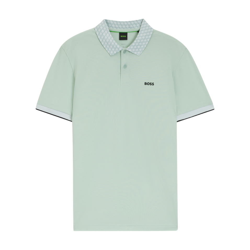 HUGO BOSS CHIP PADDY POLO - MINT