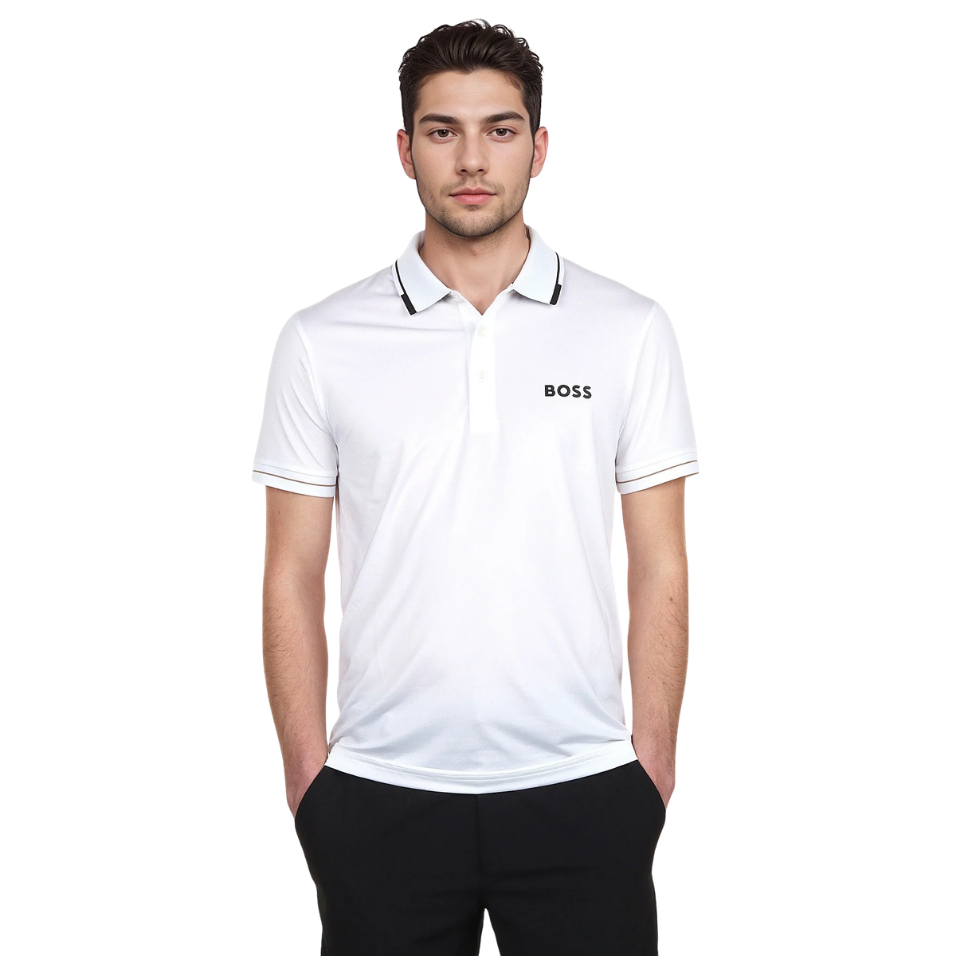 HUGO BOSS PAUL PRO POLO - WHITE