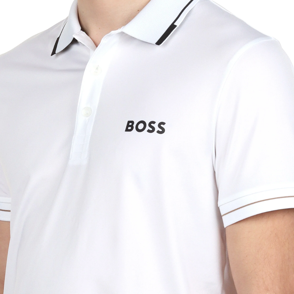 HUGO BOSS PAUL PRO POLO - WHITE