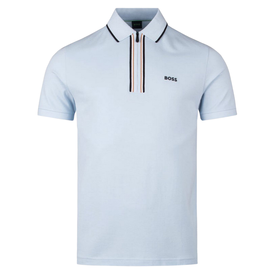 HUGO BOSS PHILIX GOC POLO - LIGHT BLUE