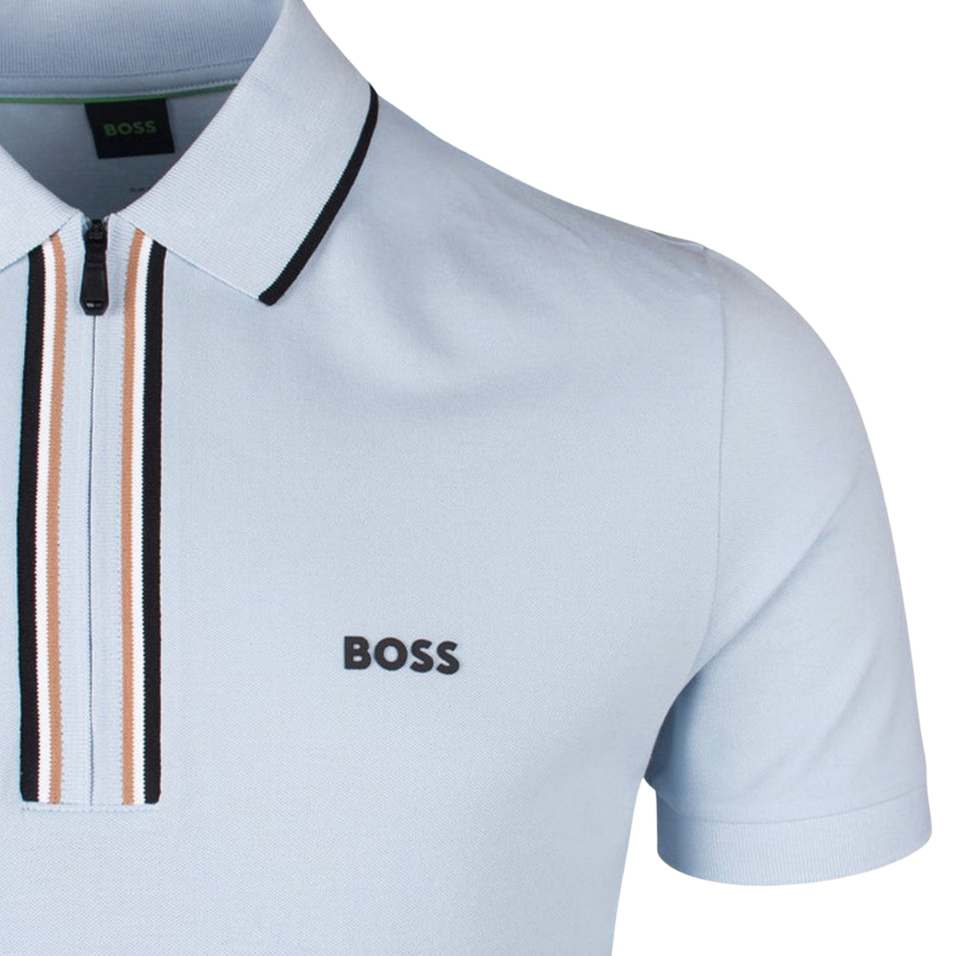 HUGO BOSS PHILIX GOC POLO - LIGHT BLUE