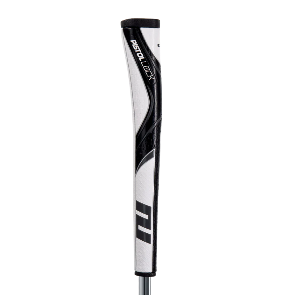 SUPER STROKE ZENERGY PISTOL LOCK 2.0 PUTTER GRIP - BLACK/WHITE