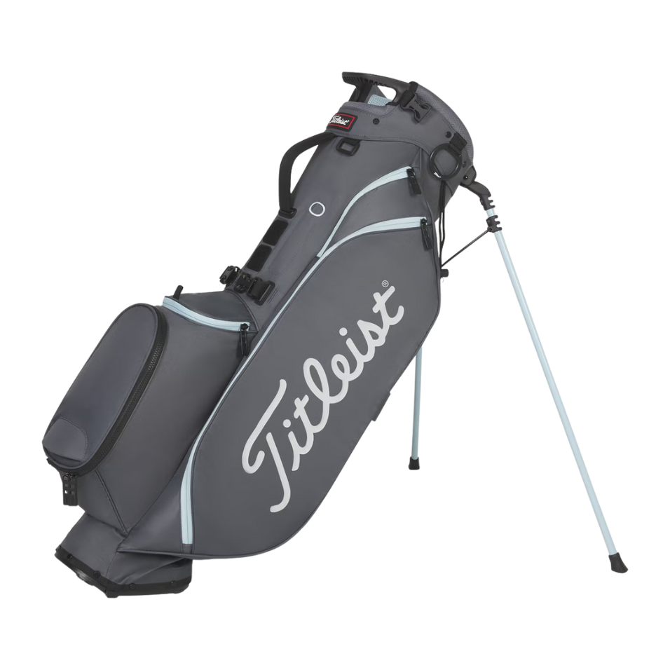 TITLEIST PLAYERS 4 STAND BAG - CHARCOAL/SKY