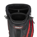 TITLEIST PLAYERS 4 STADRY STAND BAG - BLACK/RED