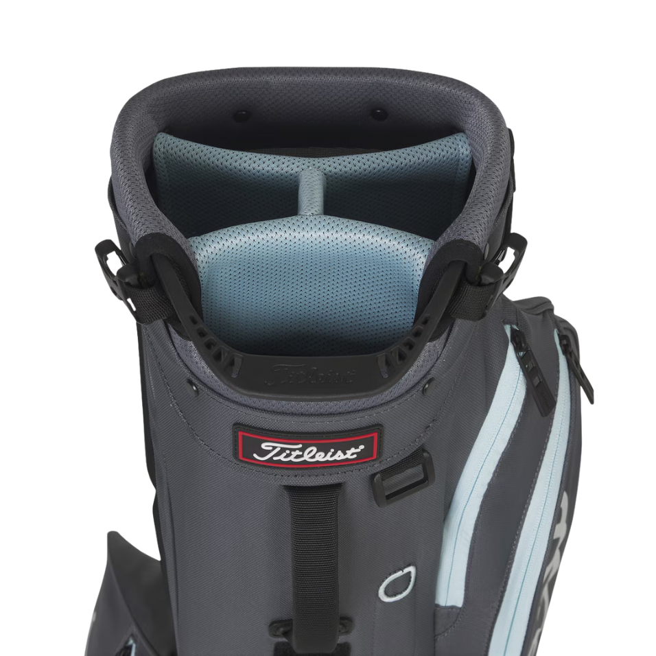 TITLEIST PLAYERS 4 STAND BAG - CHARCOAL/SKY