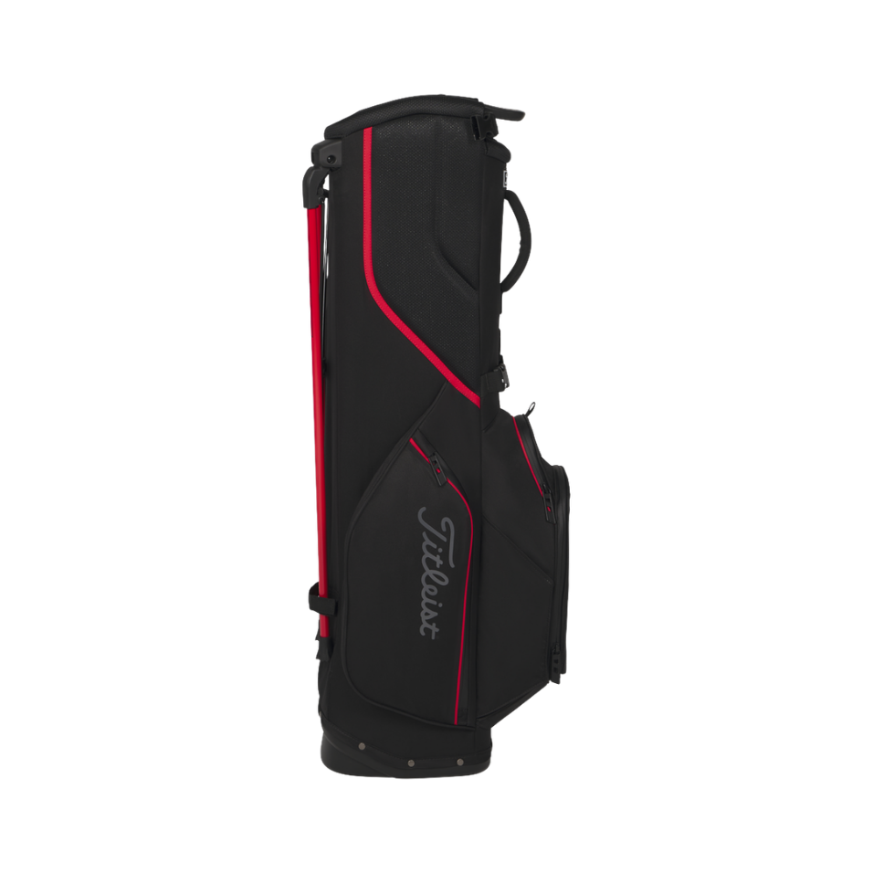TITLEIST 2026 PLAYERS S4 STADRY STAND BAG - BLACK/RED/GRAPHITE