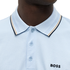 HUGO BOSS GOC BIRDIE PAULE POLO - LIGHT BLUE
