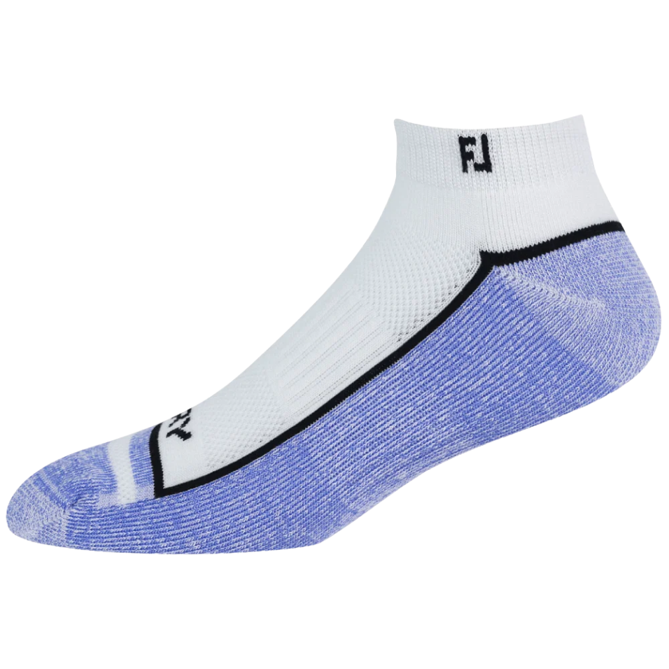 FOOTJOY PRODRY SPORT ASSORTED SOCKS - WHITE/BLACK/COBALT