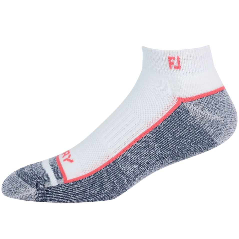FOOJOY PRODRY SPORT ASSORTED SOCKS - WHITE/RED