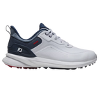 FOOTJOY 2026 PRO SL SPIKELESS GOLF SHOE - WHITE/BLUE/RED